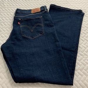 Levi Strauss ladies blue jeans. Size 12 classic boot cut in excellent condition